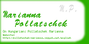 marianna pollatschek business card